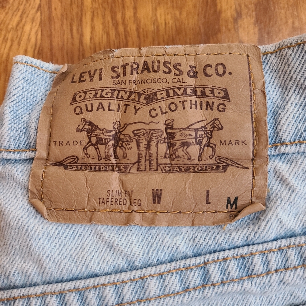 Vintage Orange Tab Levi's Size 7 - Picture 7 of 11